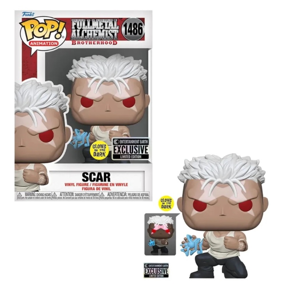 Funko Pop! Fullmetal Alchemist Brotherhood Scar